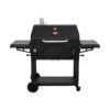 Char-Griller 2190 Legacy 33-in W Black Cart Charcoal Grill