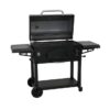 Char-Griller 2190 Legacy 33-in W Black Cart Charcoal Grill