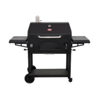 Char-Griller 2190 Legacy 33-in W Black Cart Charcoal Grill