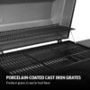 Char-Griller 2190 Legacy 33-in W Black Cart Charcoal Grill