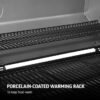 Char-Griller 2190 Legacy 33-in W Black Cart Charcoal Grill