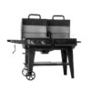 Char-Griller CG30282925 FlexFuel Black Natural Gas and Charcoal Combo Grill