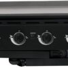 Char-Griller E8936 Flat Iron 4-Burner Liquid Propane Flat Top Grill
