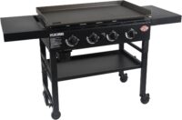 Char-Griller E8936 Flat Iron 4-Burner Liquid Propane Flat Top Grill