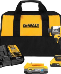 DEWALT DCF845D1E1 XR 20-volt Max 1/4-in Brushless Cordless Impact Driver (Battery and Charger Included with Soft Bag)