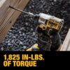 DEWALT DCF845D1E1 XR 20-volt Max 1/4-in Brushless Cordless Impact Driver (Battery and Charger Included with Soft Bag)