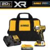 DEWALT DCF845D1E1 XR 20-volt Max 1/4-in Brushless Cordless Impact Driver (Battery and Charger Included with Soft Bag)
