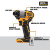 DEWALT DCK227D2 20V MAX 2-Tool Brushless Power Tool Combo Kit with Soft Case (2-Batteries and Charger Included)