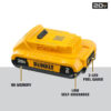 DEWALT DCK227D2 20V MAX 2-Tool Brushless Power Tool Combo Kit with Soft Case (2-Batteries and Charger Included)