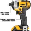 DEWALT DCK444C2 4-Tool 20-Volt Max Power Tool Combo Kit with Soft Case (2-Batteries and charger Included)