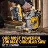 DEWALT DCS590B XR 20-volt Max 7-1/4-in Brushless Cordless Circular Saw (Battery and Charger Not Included)