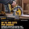 DEWALT DCS590B XR 20-volt Max 7-1/4-in Brushless Cordless Circular Saw (Battery and Charger Not Included)