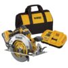 DEWALT DCS590WW1 XR 20-volt Max 7-1/4-in Brushless Cordless Circular Saw Kit (Battery & Charger Included)