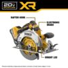DEWALT DCS590WW1 XR 20-volt Max 7-1/4-in Brushless Cordless Circular Saw Kit (Battery & Charger Included)