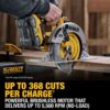 DEWALT DCS590WW1 XR 20-volt Max 7-1/4-in Brushless Cordless Circular Saw Kit (Battery & Charger Included)