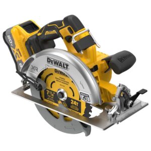 DEWALT DCS590WW1 XR 20-volt Max 7-1/4-in Brushless Cordless Circular Saw Kit (Battery & Charger Included)