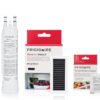 Frigidaire FRIGCOMBO7 Push-In Refrigerator Water Filter and Air Filter/Produce Keeper 3-Pack