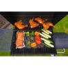 Master Forge CBC23032L 1010-Sq in Black Powder Coated Horizontal Charcoal Smoker