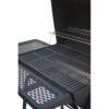 Master Forge CBC23032L 1010-Sq in Black Powder Coated Horizontal Charcoal Smoker