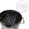 Master Forge CBS24032L 564-Sq in Black Vertical Charcoal Smoker