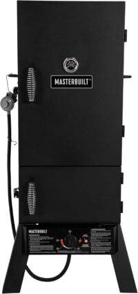 Masterbuilt MB20051311 730-Sq in Black Gas Smoker