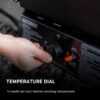 Masterbuilt MB20051311 730-Sq in Black Gas Smoker