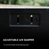 Masterbuilt MB20051311 730-Sq in Black Gas Smoker