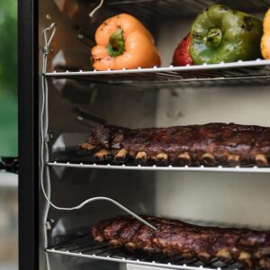 Masterbuilt MB20070924 Wifi 710-Sq in Black Smart Electric Smoker