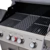 Monument M405BZ Mesa Stainless Steel 5-Burner Infrared Liquid Propane Gas Grill with 1 Side Burner