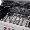 Monument M405BZ Mesa Stainless Steel 5-Burner Infrared Liquid Propane Gas Grill with 1 Side Burner