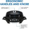 NAPOLEON PRO285-BK TravelQ PRO 285-Sq in Black Portable Liquid Propane Grill