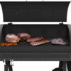 Oklahoma Joe's 24203001 Highland 879-Sq in Black Horizontal Charcoal Smoker