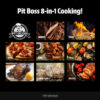 Pit Boss 10736 256-Sq in Black Portable Wood Pellet Grill