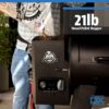 Pit Boss 11076 700 DX Series 740-Sq in Black Pellet Grill