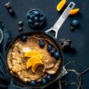 MsMk Nonstick Frying Pan, 12 1/2 Inch Titanium and Ceramic Nonstick Large Skillet Pan, Sturdy and Durable Skillet Nonstick