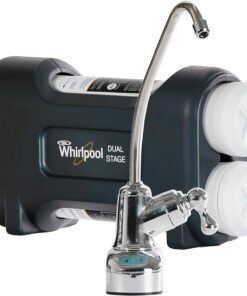 Whirlpool WHADUS5 Dual-stage Carbon Block Under Sink Water Filtration System with Faucet