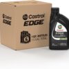Castrol Edge 10W-40 Advanced Full Synthetic Motor Oil, 1 Quart, Pack of 6