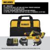DEWALT DCS379P1 20V MAX XR Dual Trigger Bandsaw, Brushless Motor, Portable and Cordless, 3-3/8 Inch Cut Capacity, 5Ah Battery and Charger Included