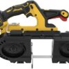 DEWALT DCS379P1 20V MAX XR Dual Trigger Bandsaw, Brushless Motor, Portable and Cordless, 3-3/8 Inch Cut Capacity, 5Ah Battery and Charger Included
