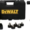DEWALT DCE450D1 20V MAX Copper Swaging Tool Kit with Battery, Charger, and 6 Expansion Heads 3/8 in., 1/2 in., 5/8 in., 3/4 in., 7/8 in, and 1-1/8 in