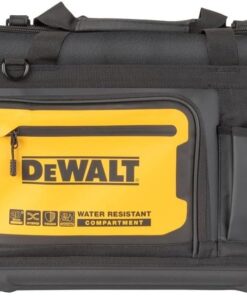 DEWALT DWST560104 Tool Bag, Water Resistant, Hard Bottom, 20-inch, Professional Tool Tote with Organization