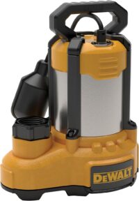 DEWALT DXWP62781 3/4-HP 115-Volt 108-GPM Stainless Steel Submersible Sump Pump