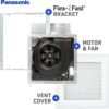 Panasonic FV-0510VSC1 WhisperValue 0.3-Sones 100-CFM White Bathroom fan with Humidity Sensor (ENERGY STAR Certified) Panasonic FV-0510VSC1 WhisperValue 0.3-Sones 100-CFM White Bathroom fan with Humidity Sensor (ENERGY STAR Certified)