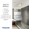 Panasonic FV-0510VSC1 WhisperValue 0.3-Sones 100-CFM White Bathroom fan with Humidity Sensor (ENERGY STAR Certified) Panasonic FV-0510VSC1 WhisperValue 0.3-Sones 100-CFM White Bathroom fan with Humidity Sensor (ENERGY STAR Certified)