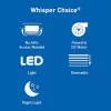 Panasonic RG-C1315LA WhisperChoice DC 0.3-Sones 150.0-CFM White Lighted Bathroom ventilator fan (ENERGY STAR Certified)