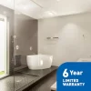 Panasonic RG-C1315LA WhisperChoice DC 0.3-Sones 150.0-CFM White Lighted Bathroom ventilator fan (ENERGY STAR Certified)