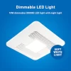 Panasonic RG-C1315LA WhisperChoice DC 0.3-Sones 150.0-CFM White Lighted Bathroom ventilator fan (ENERGY STAR Certified)