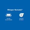 Panasonic RG-R811A WhisperRemodel DC 0.8-Sones 110-CFM White Bathroom ventilator fan (ENERGY STAR Certified)