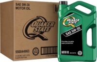Quaker State Motor Oil, 5W-30, 5 Quart (3 Pack)