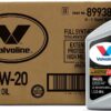 Valvoline Extended Protection High Mileage with Ultra MaxLife Technology 5W-20 Full Synthetic Motor Oil 1 QT, Case of 6